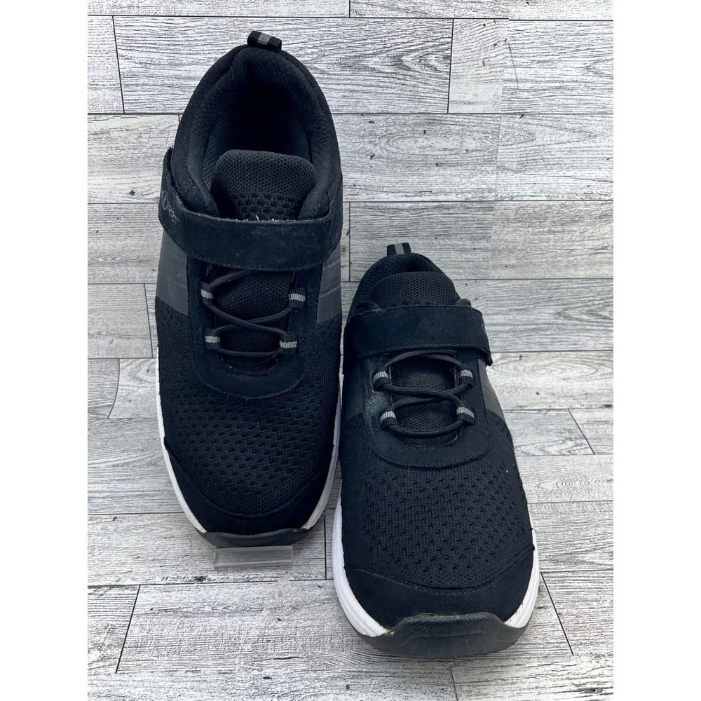 Orthofeet Coral 831 Black Walking Shoes Womens 8.5 B Medium Hook Loop‎ Bungee